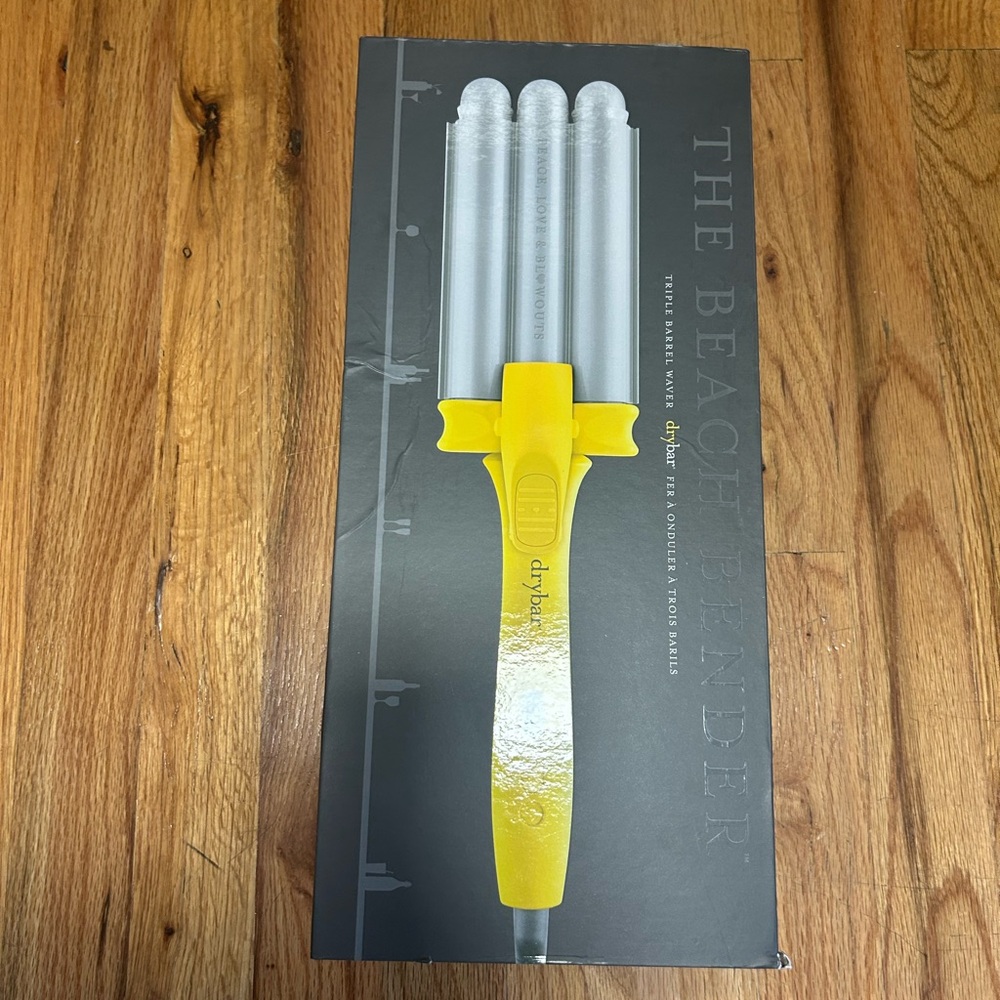 Drybar The Beachwaver Yellow Hair Styling Tool